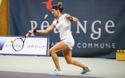 Mandy Minella se qualifie pour les 1/2 finales du Kyotec Open à Pétange