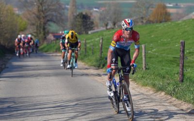 Bob Jungels sur le podium d’À Travers la Flandre